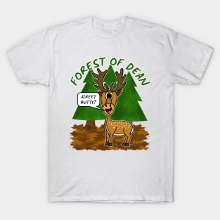 Forest Of Dean Deer Funny Gloucestershire T-Shirt